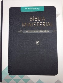 B�blia Ministerial � Luxo  Preta NVI  Preta