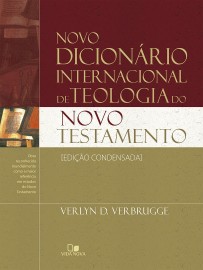 Novo dicion�rio internacional de teologia do NT - Ed. Condensada Capa Dura