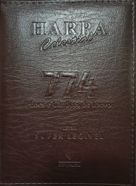Harpa 774 Luxo Grande - Letra Hiper Gigante Marrom Escuro