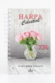 Harpa 774 Espiral Grande -,Letra Hiper Gigante Vaso