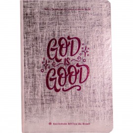 B�blia NTLH Capa Dura� Linha Cristal Rosa