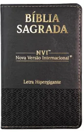 Biblia Nvi Letra Hipergigante Pu Luxo Preta