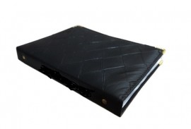 Pasta De Louvor N04 preto Losango Hinario
