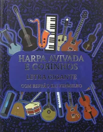 Hin�rio Brochura Letra Gigante Notas Musicais