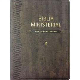 Biblia Ministerial - Marrom Escuro (Nvi)