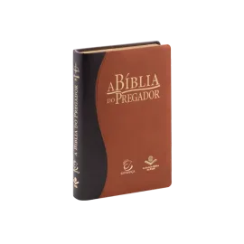 A B�blia do Pregador Media RC - Capa Marrom Claro/Escuro