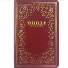Biblia De Toda Mulher Naa Capa Luxo Vinho