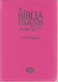 Biblia  Rcm Acf  Letra Gigante Luxo com Índice