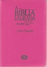 Biblia  Rcm Acf  Letra Gigante Luxo com ndice