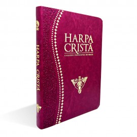 Harpa Crist� Luxo Grande Vinho Cpda