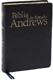 B�blia de Estudo Andrews Preta Luxo - Preta