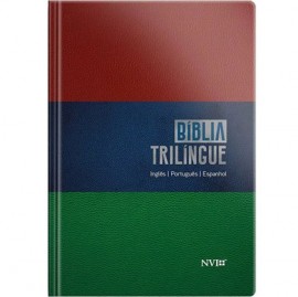 BBLIA NVI - TRILNGUE EXTRA GIGANTE - NEUTRA