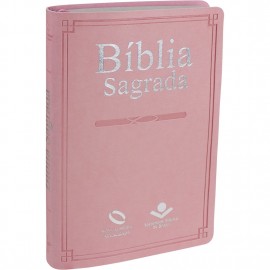 Biblia Slim Rosa Claro Naa  