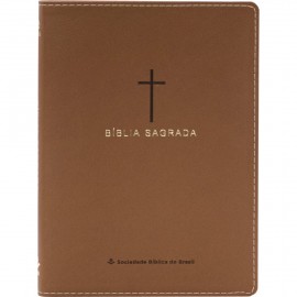 B�blia NAA Ultra Slim Luxo Marrom