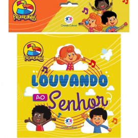 Livro Banho 3 palavrinhas - Louvando ao Senhor