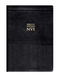 Bblia de Estudo NVI Preta Luxo