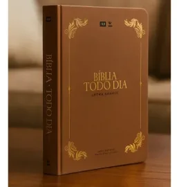 B�blia Todo dia Letra Grande - Marrom Letra Grande