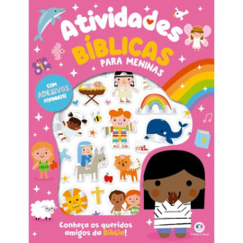 Livro Adesivos Atividades B�blicas para Meninas