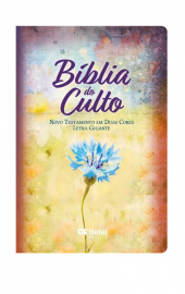 Bblia Do Culto Letra Gigante Metalizada Capa Dura