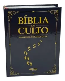 B�blia Do Culto Primeiro Passos pequena preta