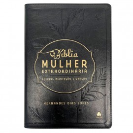 B�blia Mulher Extraordin�ria - Estudo, Medita��o e Ora��o Preta