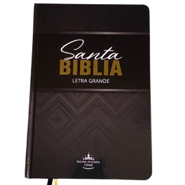 Santa B�blia Letra Grande Luxo Preta Capa Dura 1960