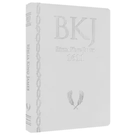 B�blia King James 1611 Ultra fina Ampliada Branca