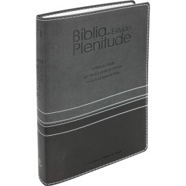B�blia de Estudo Plenitude - RA Luxo Com �ndice