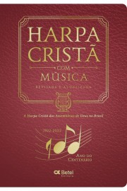 Harpa Crista do Culto Com Musica Luxo Marrom