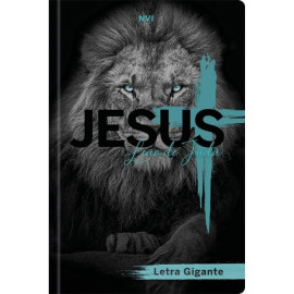 B�blia NVI Letra Gigante capa dura Le�o de Jud�