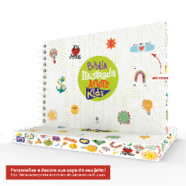 B�blia Ilustrada Anote Kids - NVT Stickers