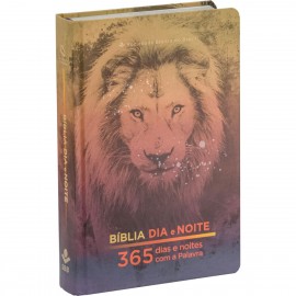 Bíblia Dia e Noite – 365 Dias Capa Dura Leão