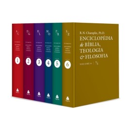 Enciclop�dia de B�blia teologia e filosofia - 6 Volumes Capa Dura