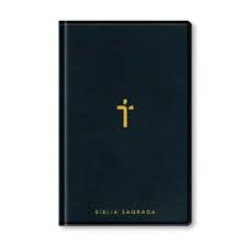 B�blia Luxo Naa Letra Gigante � Preta