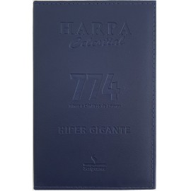 Harpa Luxo Grande - Letra Hiper Gigante Com 774 Hinos Azul