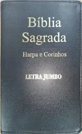 B�blia Jumbo Compacta com Harpa luxo CPP