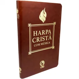 Harpa Crist� Com M�sica GDE Marrom