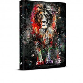 Biblia Nvi Le�o Grafite Capa Dura