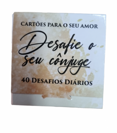 Caixinha 40 Desafios Dirios Cartes Para o Seu Amor