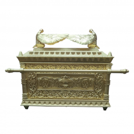 Arca Da Alian�a em Plastico Media Dourado