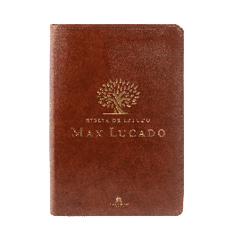 Biblia De Estudo Max Lucado Nvi Capa Marrom Luxo