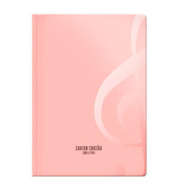 Cantor Cristao Grande Capa Brochura Candy Rosa