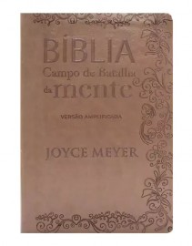 Bblia Campo De Batalha Da Mente Joyce Meyer Capa Marrom