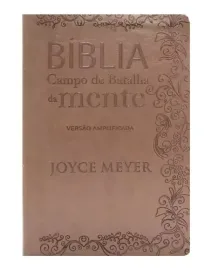 B�blia Campo De Batalha Da Mente Joyce Meyer Capa Marrom