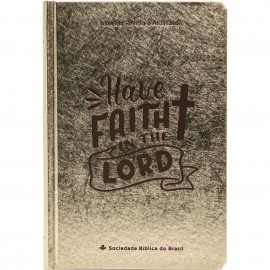 B�blia Capa Dura - Linha Cristal Dourado