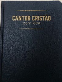 Cantor Cristo Pequeno Preto Capa Dura