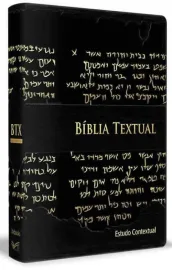 Biblia De Estudo BTX Textual Preta Luxo