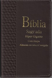 Biblia Hiper Gigante Com Harpa Luxo CPP