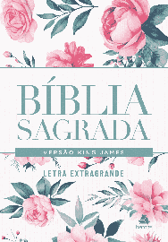 B�blia Sagrada King James - Letra Extra Grande - Modelo Vida - Capa Dura