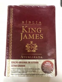 King James Estudo Atualizada Ra Vinho 